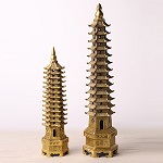 Copper Thirteen-Level Wenchang Pagoda