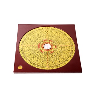 5-inch 18-coil Fengshui Compass (Hongkong ChongDaoTang)